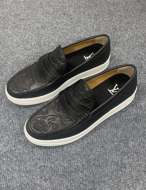 Louis Vuitton LV Genuine Leather Business Formal Shoes