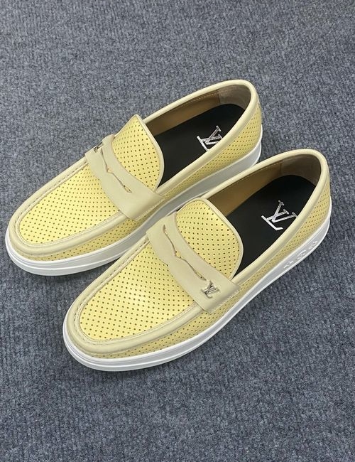 Louis Vuitton LV Genuine Leather Business Formal Shoes