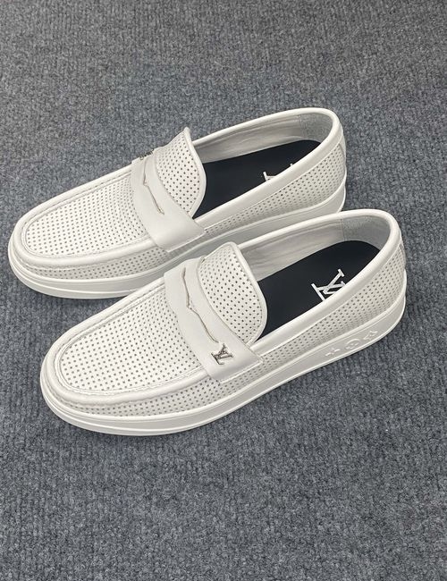Louis Vuitton LV Genuine Leather Business Formal Shoes