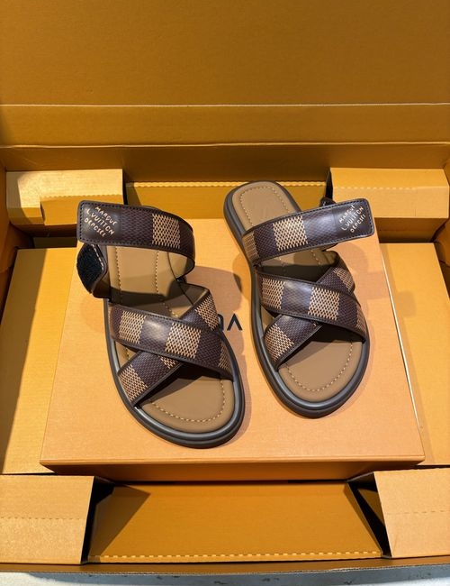 Louis Vuitton LV Oasis Sandals With Monogram Pattern