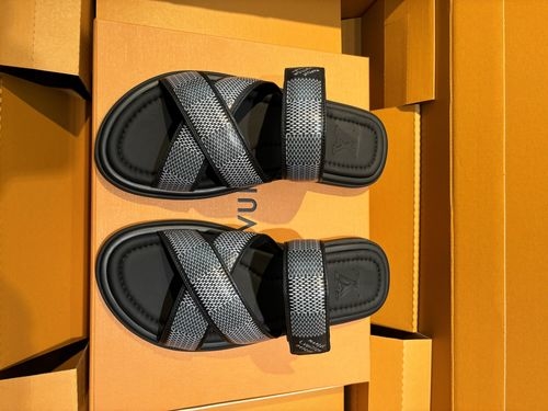 Louis Vuitton LV Oasis Sandals With Monogram Pattern
