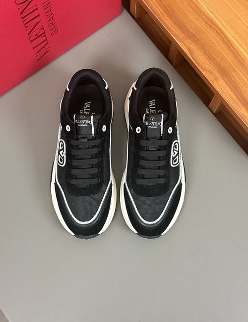 Valentino Calfskin Breathable Casual Sneakers