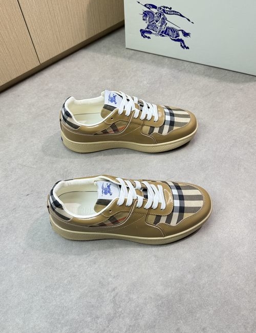 Burberry Two-tone Casual Skate Shoes