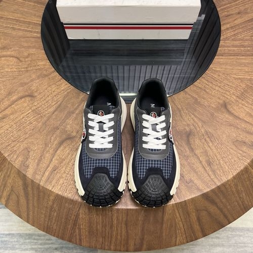 Moncler Stitching Material Wear-resistant Sneakers
