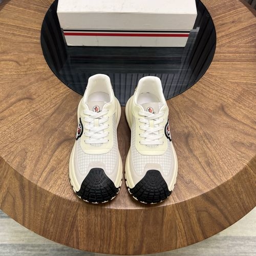 Moncler Stitching Material Wear-resistant Sneakers