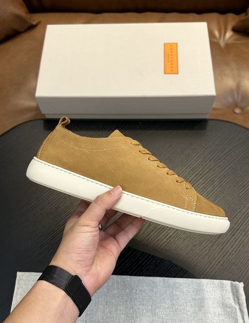 Henderson Baracco Cow Leather Casual Sneakers With Eva Sole