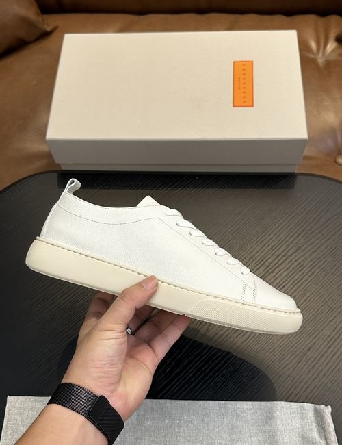 Henderson Baracco Cow Leather Casual Sneakers With Eva Sole