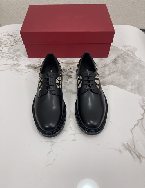 Valentino Logo-Embellished Loafers With Leather Lining