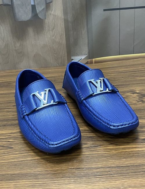 Louis Vuitton LV Gloria Series Monogram Embossed Casual Loafers