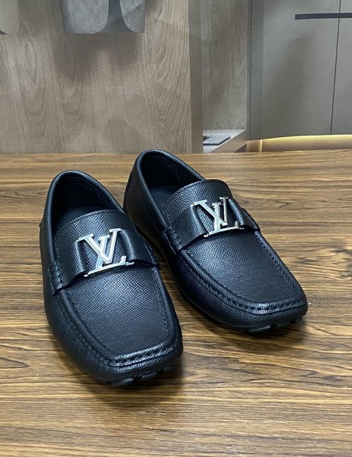 Louis Vuitton LV Gloria Series Monogram Embossed Casual Loafers