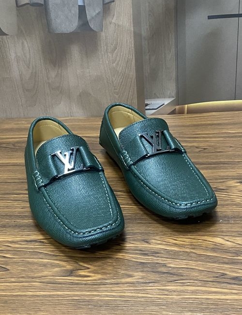 Louis Vuitton LV Gloria Series Monogram Embossed Casual Loafers