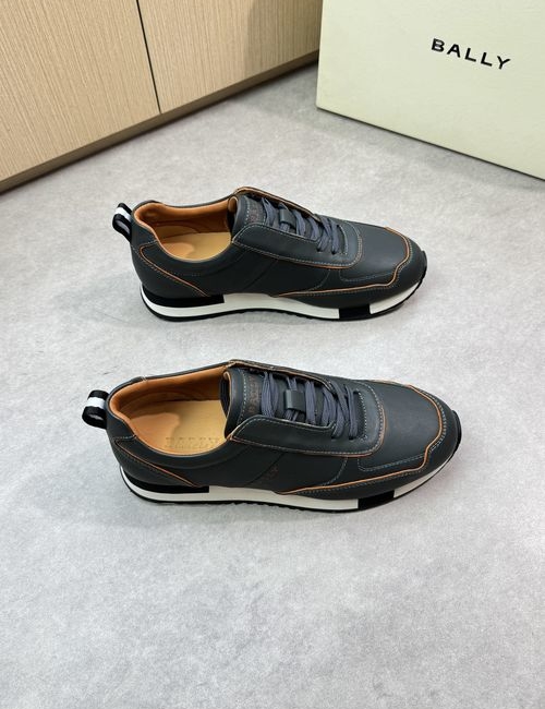 Bally Suede Napa Leather Casual Sneakers