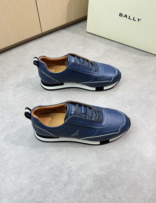 Bally Suede Napa Leather Casual Sneakers