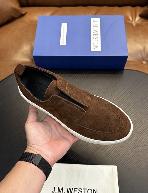 J.M.Weston Classic Sport Shoes With Goodyear Stitching