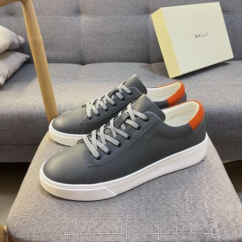 Bally Grain Cowhide Sneakers Cowhide Lining TPU Sole