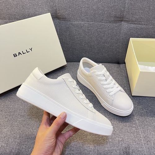 Bally High-Quality Leather Casual Sneakers