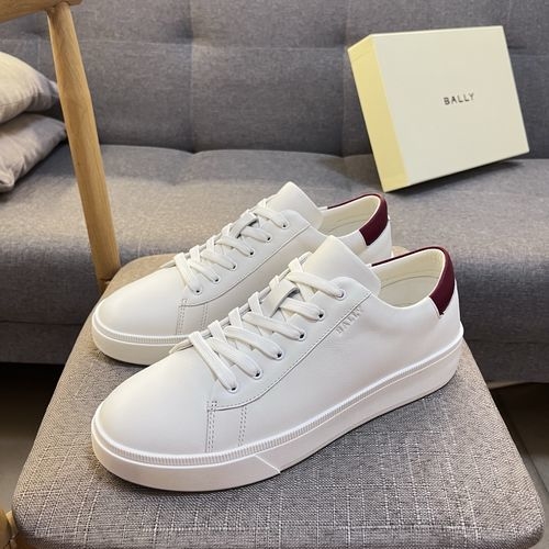 Bally Grain Cowhide Sneakers Cowhide Lining TPU Sole