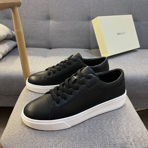 Bally Grain Cowhide Sneakers Cowhide Lining TPU Sole