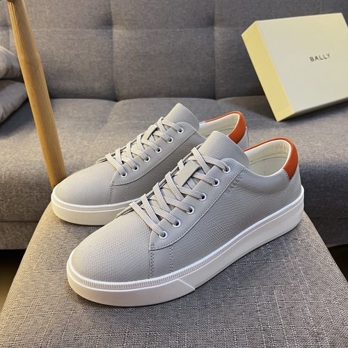 Bally Grain Cowhide Sneakers Cowhide Lining TPU Sole