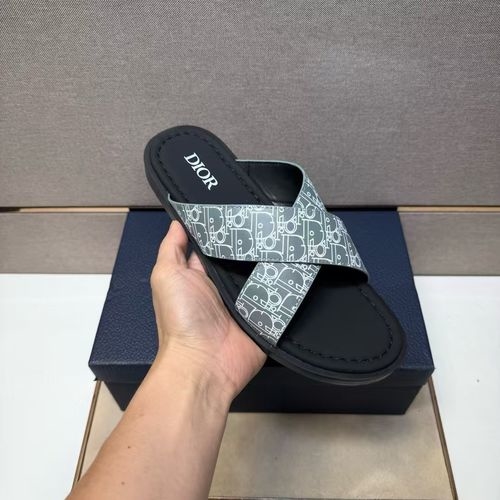 Christian Dior CD Genuine Leather Casual Comfortable Sandals