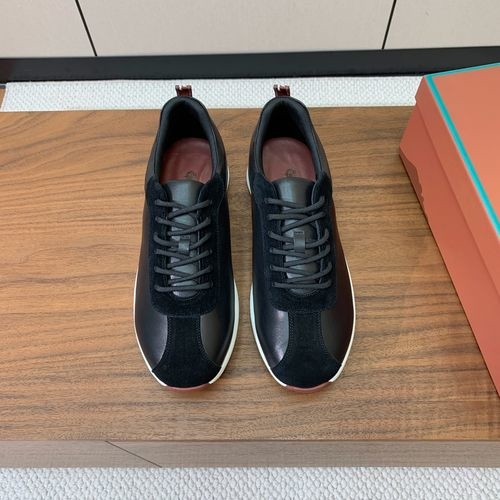 Loro Piana LP Casual Couple Shoes With Suede And Leather