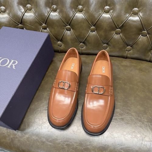 Christian Dior CD Granville Loafer Leather Shoes
