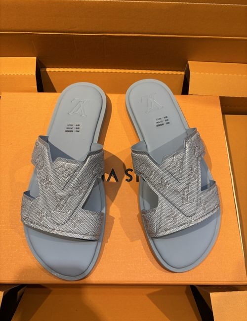 Louis Vuitton LV Oasis Slides With 3D Printed Pattern