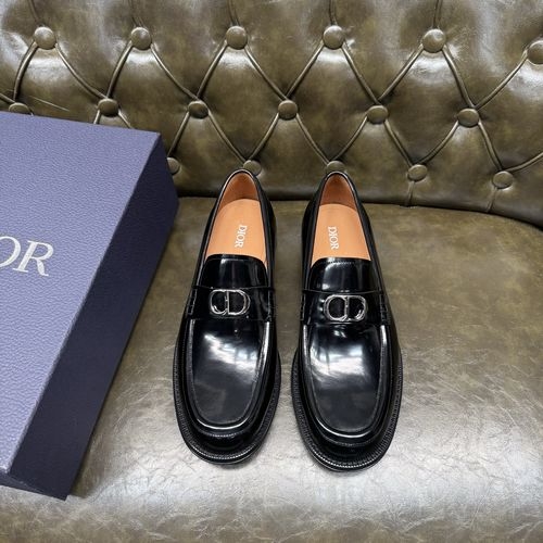 Christian Dior CD Granville Loafer Leather Shoes