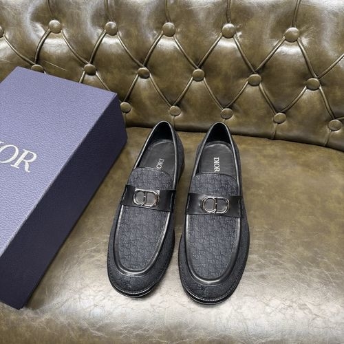 Christian Dior CD Granville Loafer Leather Shoes