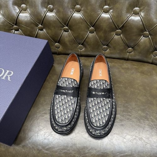 Christian Dior CD Granville Loafer Leather Shoes