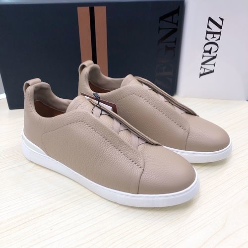 Zegna Triple Stitch Low-Top Sports Shoes