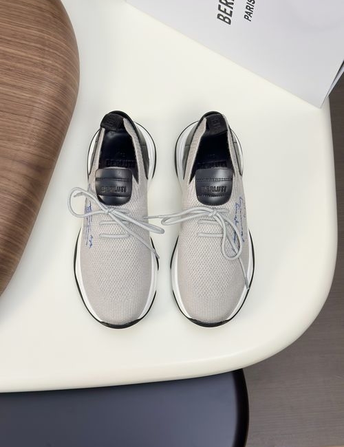 Berluti Shadow Sneakers Knit Upper Handcrafted Sole