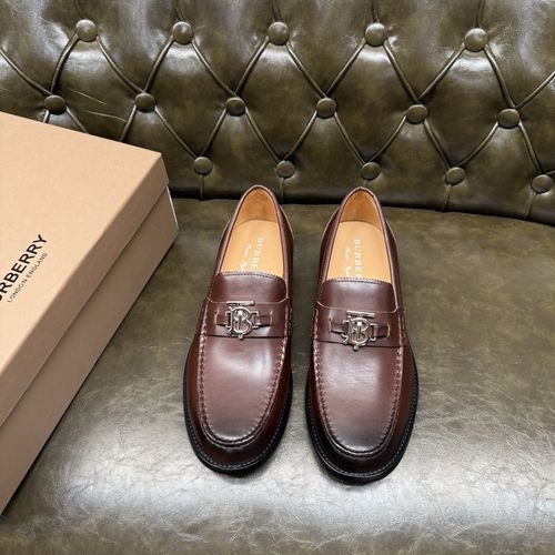 Burberry Premium Cowhide Metal Accent Shoes