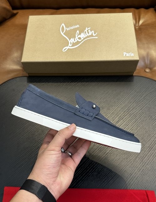 Christian Louboutin Leather Sole Casual Sneakers