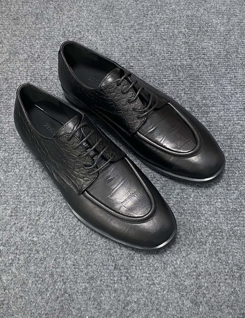 Zegna Cowhide Lining Comfortable Sole Shoes