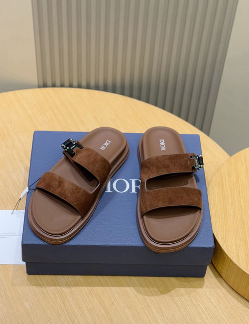 Christian Dior CD Aqua Sandals CD Diamond Pattern Upper