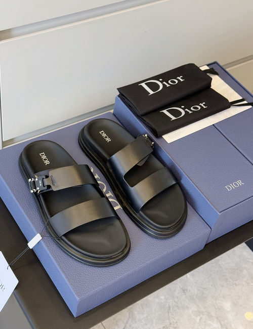 Christian Dior CD Aqua Sandals CD Diamond Pattern Upper