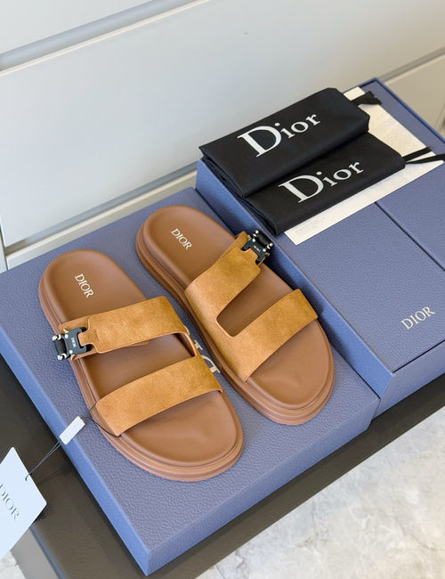 Christian Dior CD Aqua Sandals CD Diamond Pattern Upper