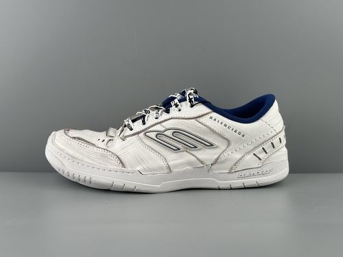 Balenciaga Hamptons Worn-out Low-top Casual Lace-up Shoes