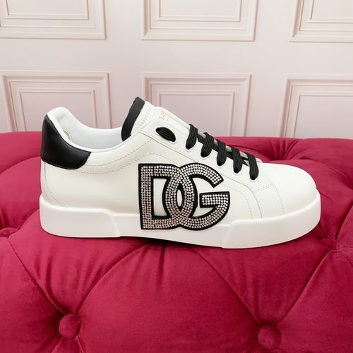 Dolce & Gabbana DG Premium Suede Leather Casual Shoes