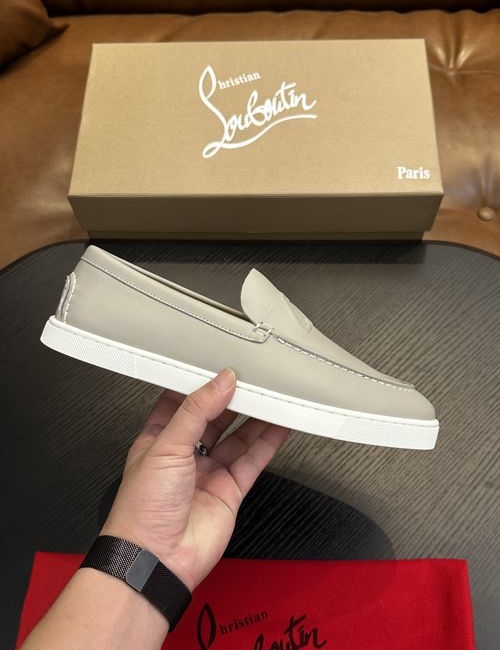 Christian Louboutin Leather Sole Casual Sneakers