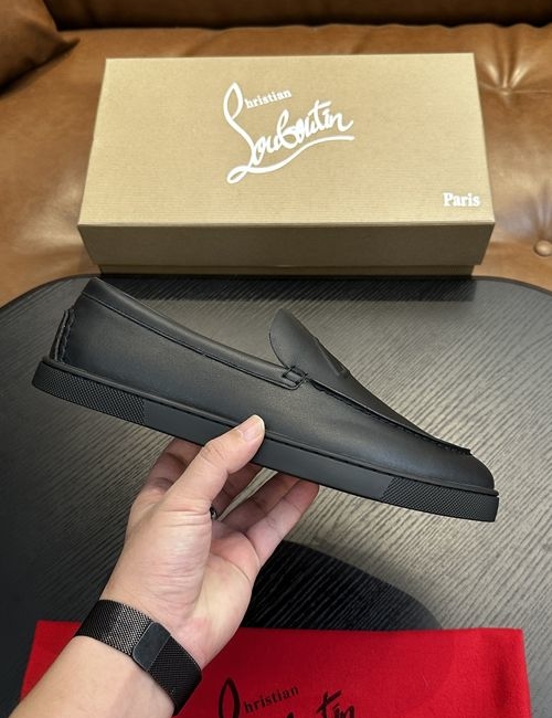 Christian Louboutin Leather Sole Casual Sneakers