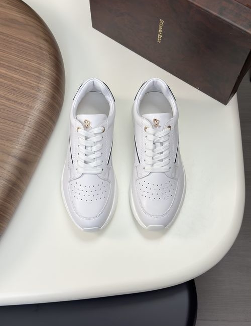 Stefano Ricci Cow Leather Casual Shoes With Foam Sole