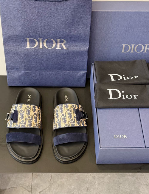 Christian Dior CD Aqua Sandals CD Diamond Pattern Upper