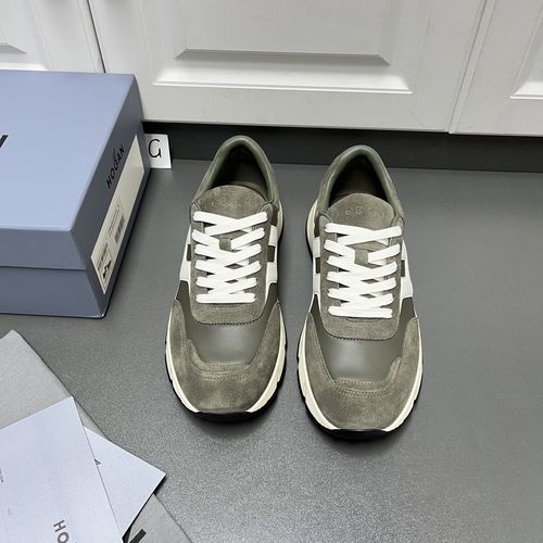 Hogan Interactive Cube Suede Leather Casual Shoes