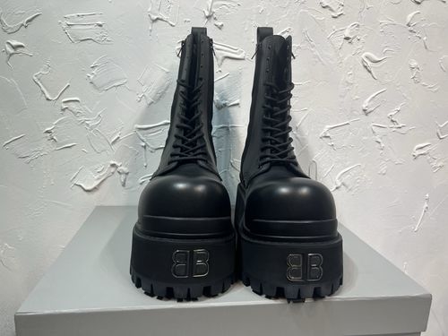 Balenciaga Combat Strike Vintage Martin Boots