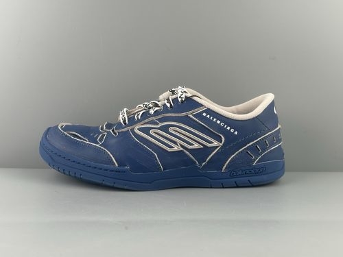 Balenciaga Hamptons Worn-out Low-top Casual Lace-up Shoes