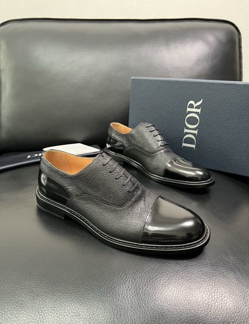 Christian Dior CD High Quality Leather Shoes Comfortable Durable