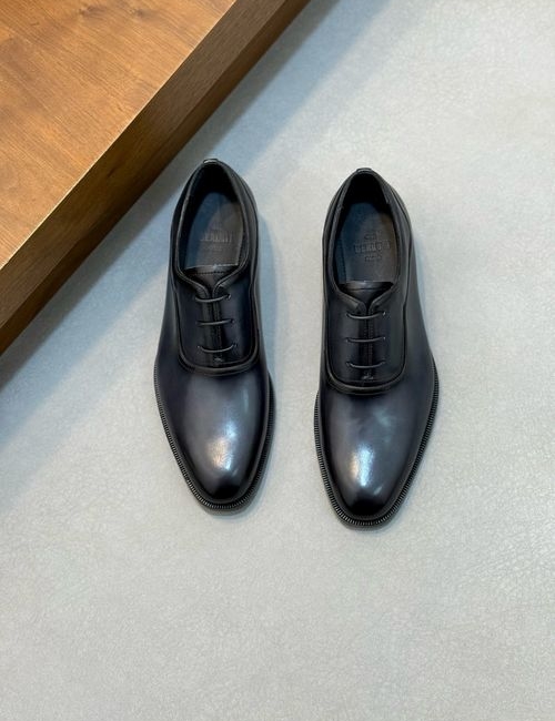 Berluti Cowhide Leather Dress Shoes