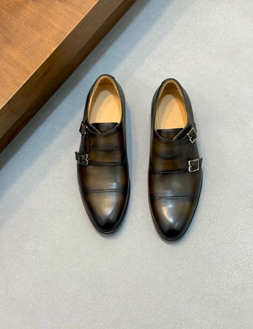 Berluti Cowhide Leather Dress Shoes